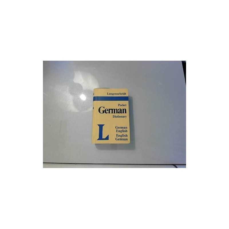 Langenscheidt Pocket German Dictionary: German-English, English-Ger... Paperback