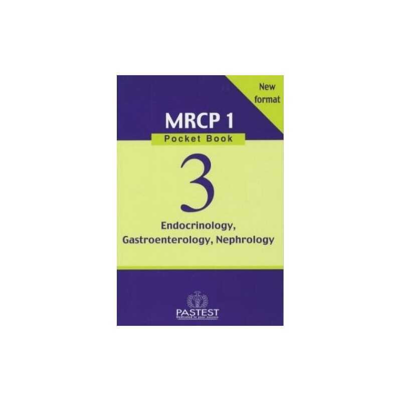 Gastroenterology, Endocrinology, Nephrology: Bk. 3 (New MRCP 1 Pock... Paperback