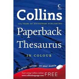 Collins Paperback Thesaurus A?Z Paperback Book