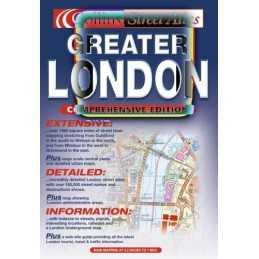 Greater London Street Atlas Paperback Book