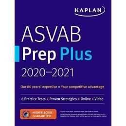ASVAB Prep Plus 2020-2021: 6 Practi..., Kaplan Test Pre