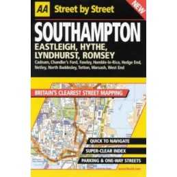 AA Street by Street Southampton by AA Publishing Paperback Book  Fast