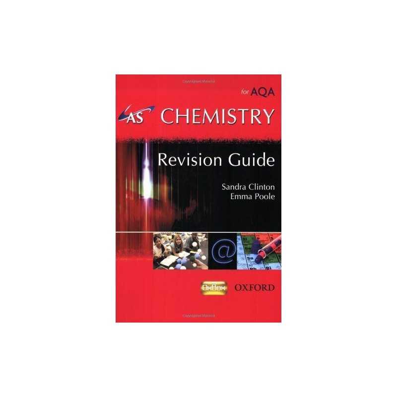 AS Chemistry for AQA Revision Guide by Poole, Emma Paperback Book  Fast