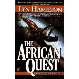 The African Quest (Archaeological Mystery) by Hamilton, Lyn Sheet map Book The