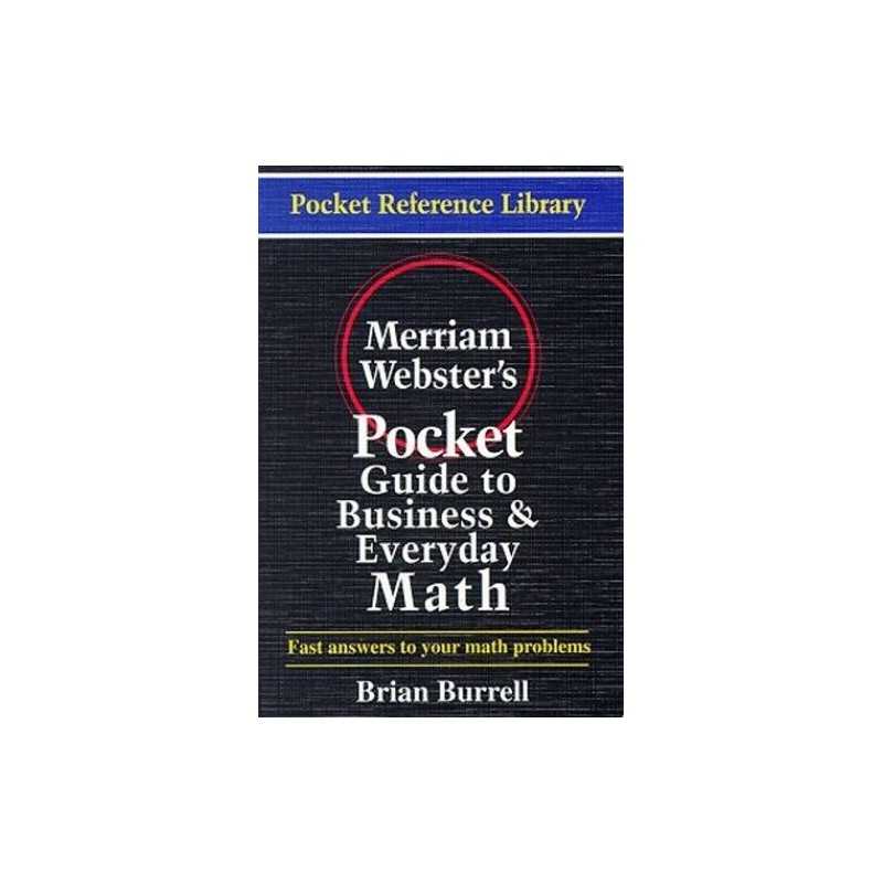 Merriam-Websters Pocket Guide to Bu..., Burrell, Brian