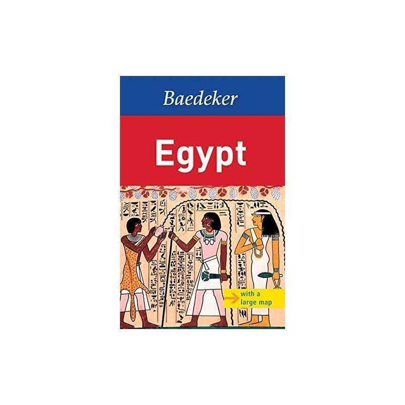 Egypt Baedeker Guide (Baedeker Guides) by Monika I Baumgarten Paperback Book The