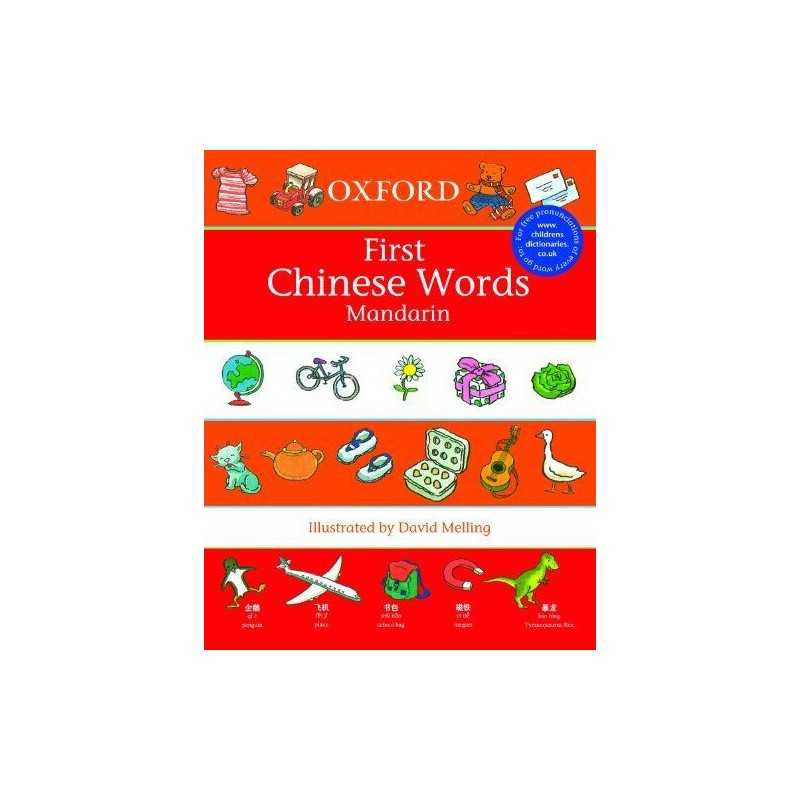 Oxford First Chinese Words (First Words) by David Melling Paperback Book The