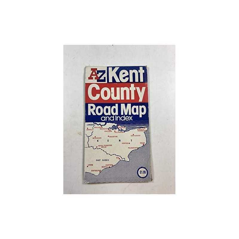 Kent County Road Map, Geographers A-Z Map Company