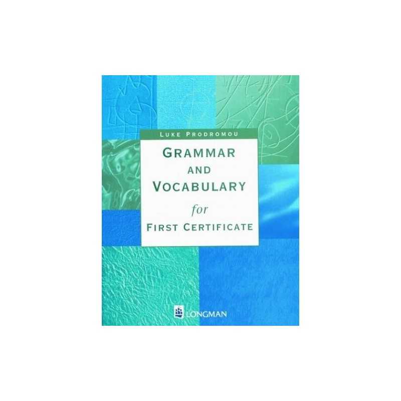 Grammar & Vocabulary for First Certificate With ... by Prodromou, Luke Paperback