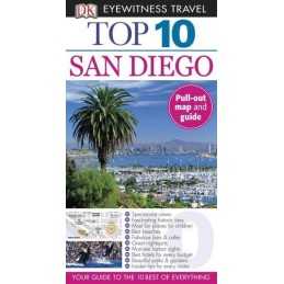 Top 10 San Diego [With Map] (DK Eyewitness Top 10 Travel Gu... by Barrus, Pamela