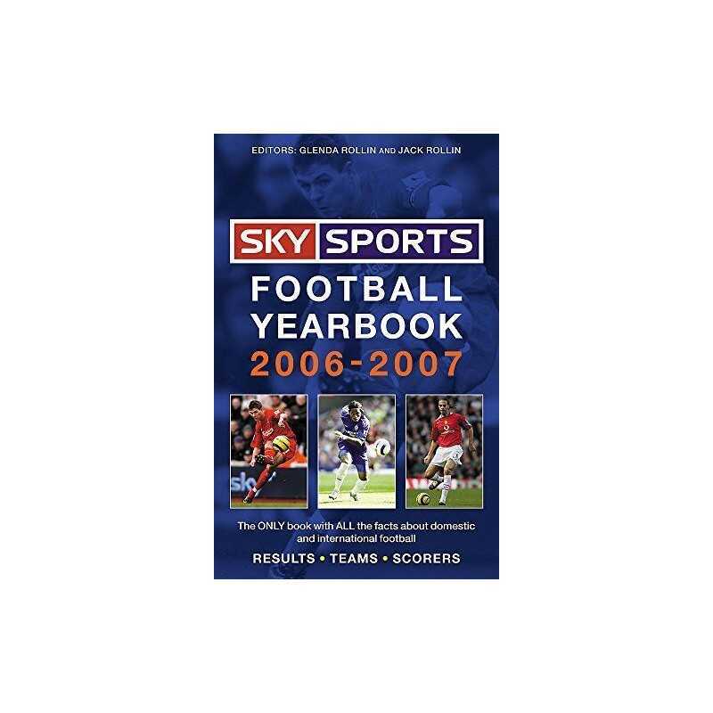 Sky Sports Football Yearbook 2006-2007 by Rollin, Glenda Hardback Book