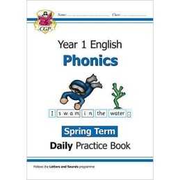KS1 Phonics Daily Practice Book: Year 1 -..., CGP Books