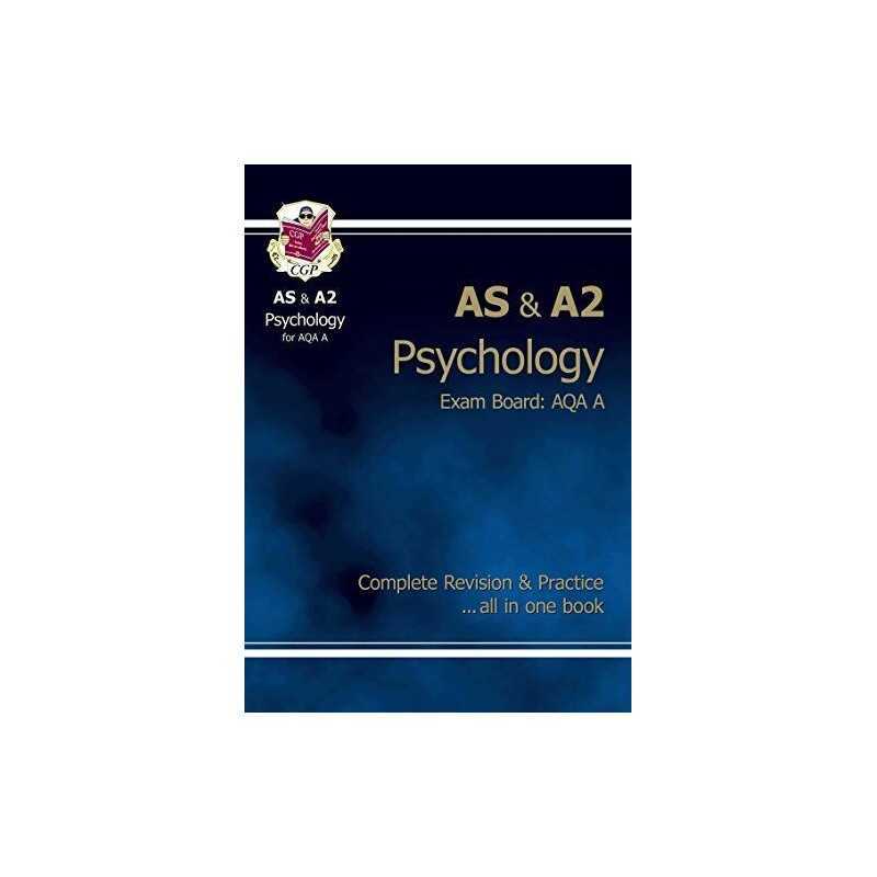 AS/A2 Level Psychology AQA A Complete Revision & Pract... by CGP Books Paperback