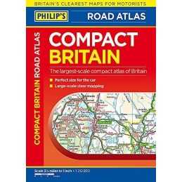 Philips Compact Britain Road Atlas: Flexi A5 (Philips Road ... by Philips Maps