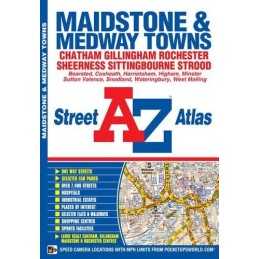 Maidstone Street Atlas (A-Z Street Atlas S.) by Geographers A-Z Map Co Ltd Book
