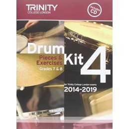 Drum Kit 2014-2019 Book 4 Grades 7 ..., Trinity College
