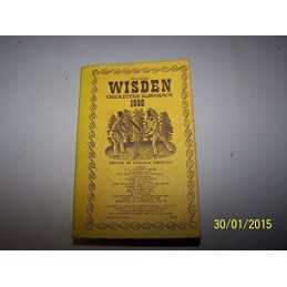 Wisden Cricketers Almanack 1980 Paperback Book
