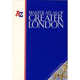 A. to Z. Master Atlas of Greater London Paperback Book