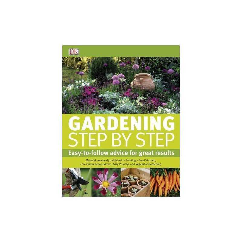 Gardening: Step by Step by Whittingham, Jo Book