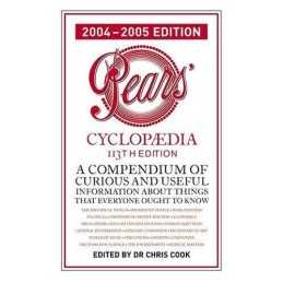 Pears Cyclopaedia 2004-2005 (113th edition) (A Compen... by Cook, Chris Hardback