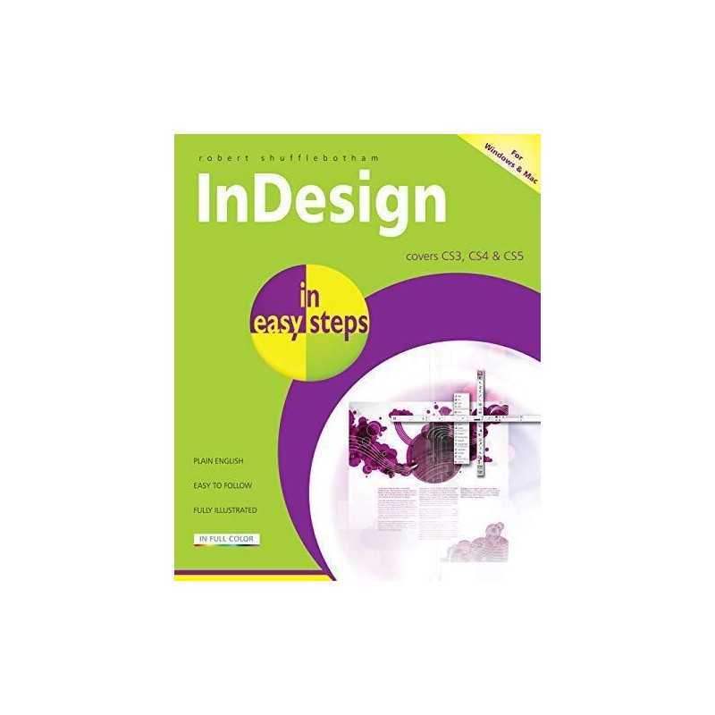 InDesign in easy steps by Robert Shufflebotham Paperback Book  Fast