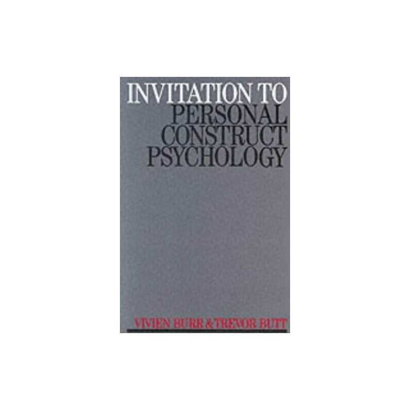 Invitation to Personal Construct Psychology by Bradshaw, Corey J. A. Paperback