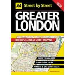 AA Street by Street Greater London by AA Publishing Hardback Book  Fast