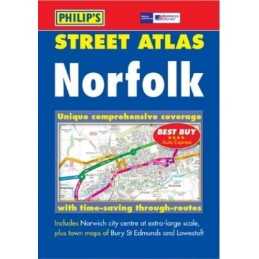 Street Atlas Norfolk by Britain, Great Spiral bound Book