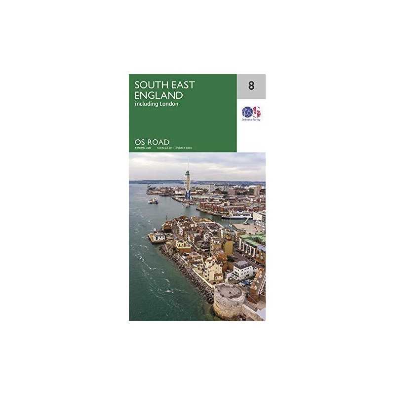 South East England Road Map | Londo..., Ordnance Survey