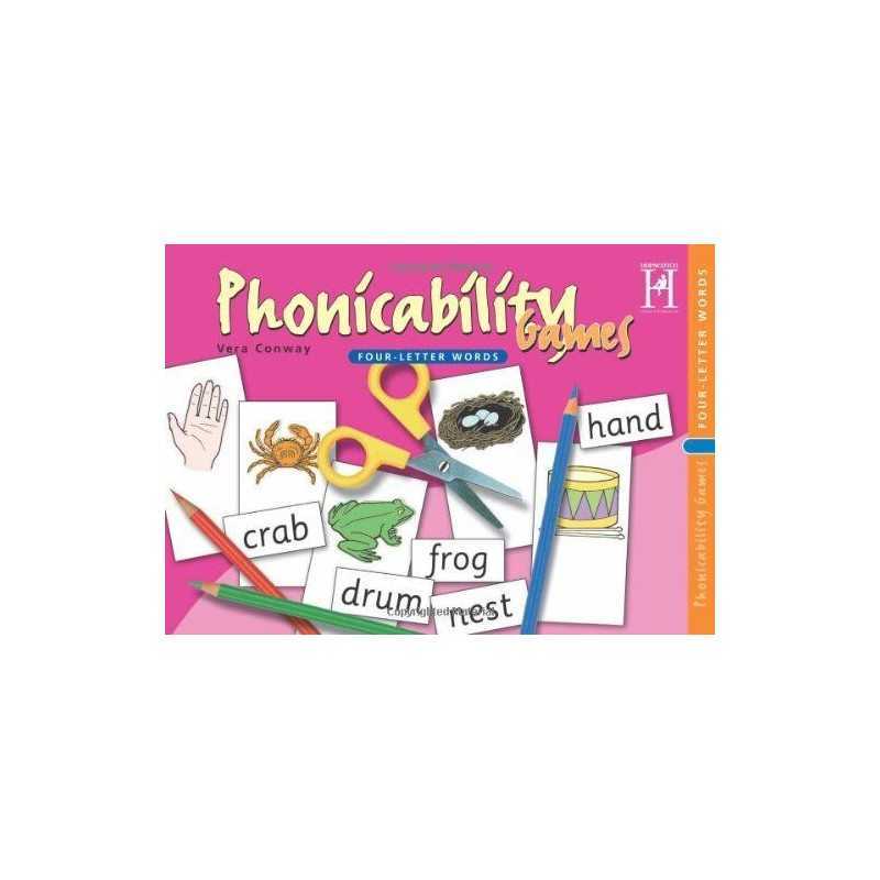 Four Letter Words (Phonicability Games) (Phonicabili... by Vera Conway Paperback