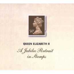 Queen Elizabeth II: A Jubilee Portrait in Stamps by Sweet, Fay Hardback Book The