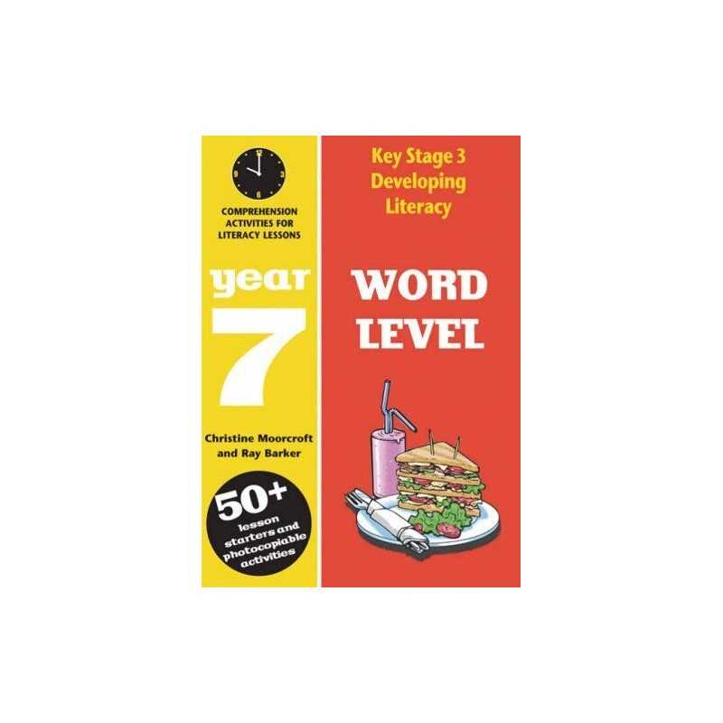 Developing Key Stage 3 Literacy: Word Level... by Moorcroft, Christine Paperback