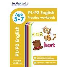 P1/P2 English Practice Workbook: Extra Practice for CfE Primary Sch... by Leckie