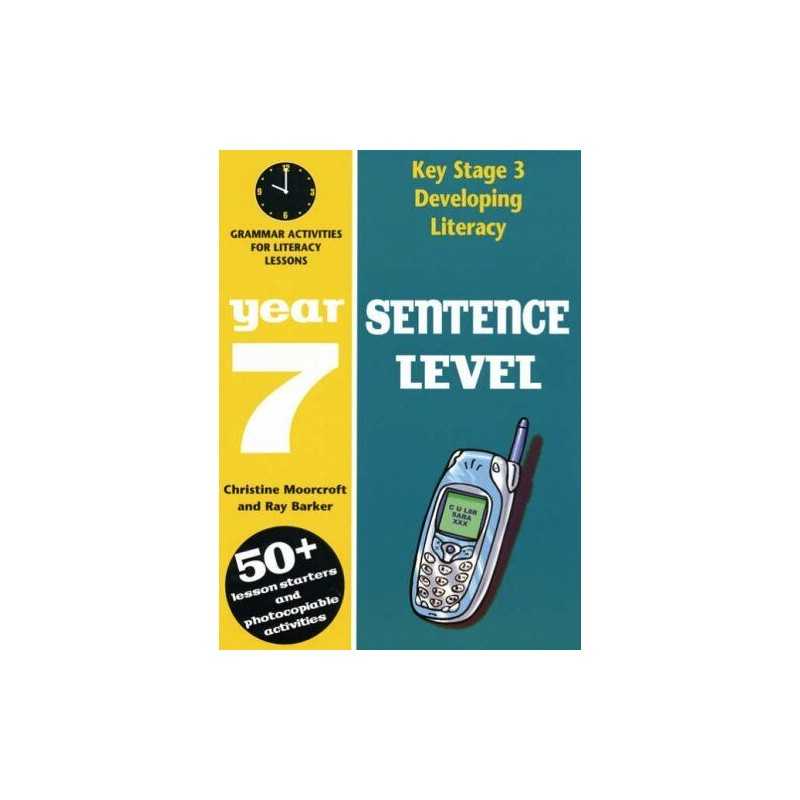 Developing Key Stage 3 Literacy: Sentence L... by Moorcroft, Christine Paperback