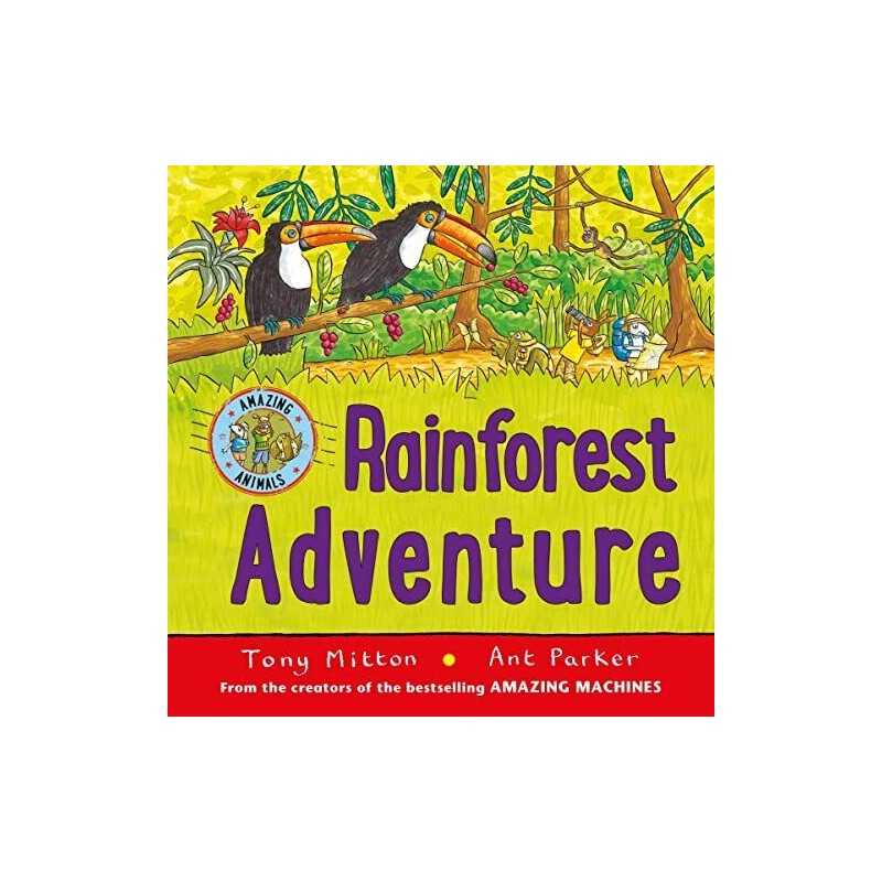 Rainforest Adventure (Amazing Animals) by Mitton, Tony Book