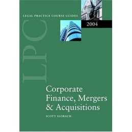 LPC Corporate Finance, Mergers and Acquisit... by Slorach, Professor S Paperback