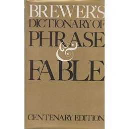 Brewers Dictionary of Phrase and Fable Hardback Book