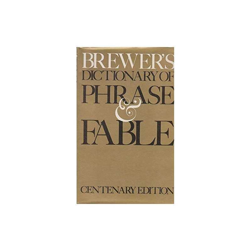 Brewers Dictionary of Phrase and Fable Hardback Book