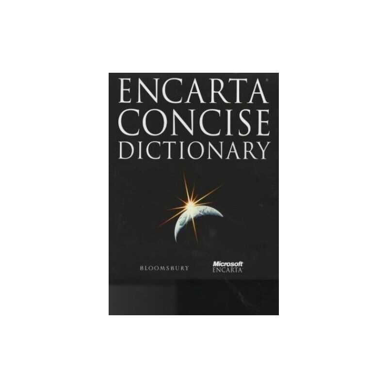 Encarta Concise English Dictionary Hardback Book