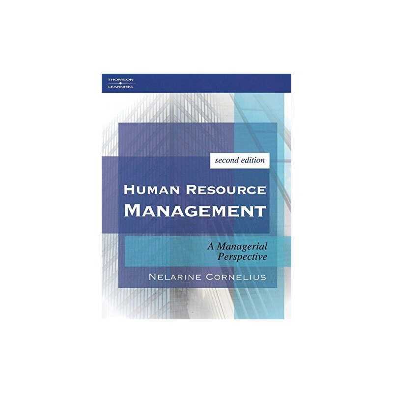 Human Resource Management: A Manage..., Cornelius, Nela