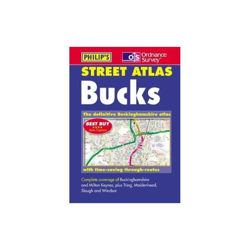 Buckinghamshire Street Atlas Spiral bound Book