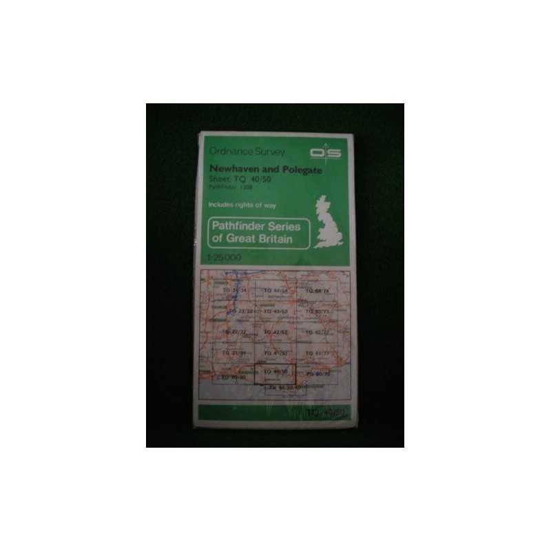 Pathfinder Maps: Newhaven and Polegate S... by Ordnance Survey Sheet map, folded