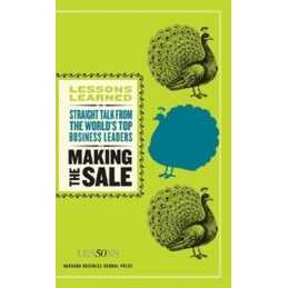 Making the Sale (Harvard Lessons Learned) Paperback Book