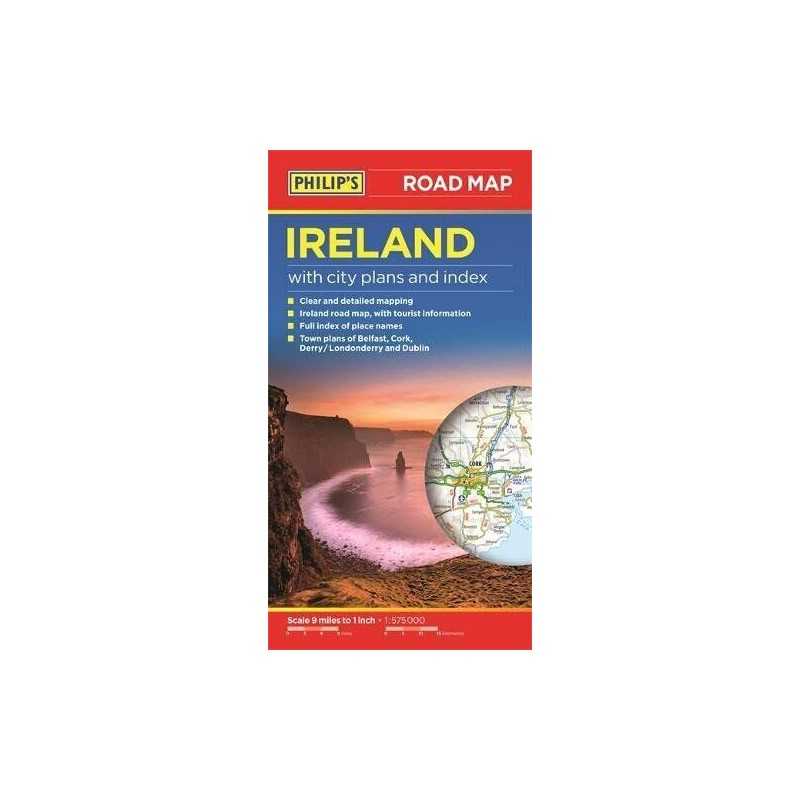 Philips Ireland Road Map (Philips S..., Philips Maps