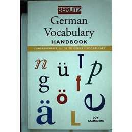German Vocabulary Handbook (Berlitz Language Hand... by Berlitz Guides Paperback
