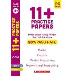 11+ Practice Papers for the CEM Test: Set 1 Tests for Engli... by Phelps, Tracey