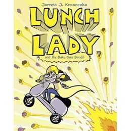 Lunch Lady and the Bake Sale Bandit: Lunch Lady #5 by Krosoczka, Jarrett Book