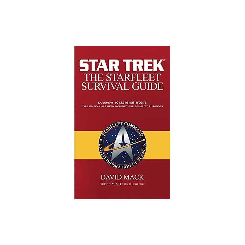 Star Trek: The Starfleet Survival Guide by Mack, David Paperback Book