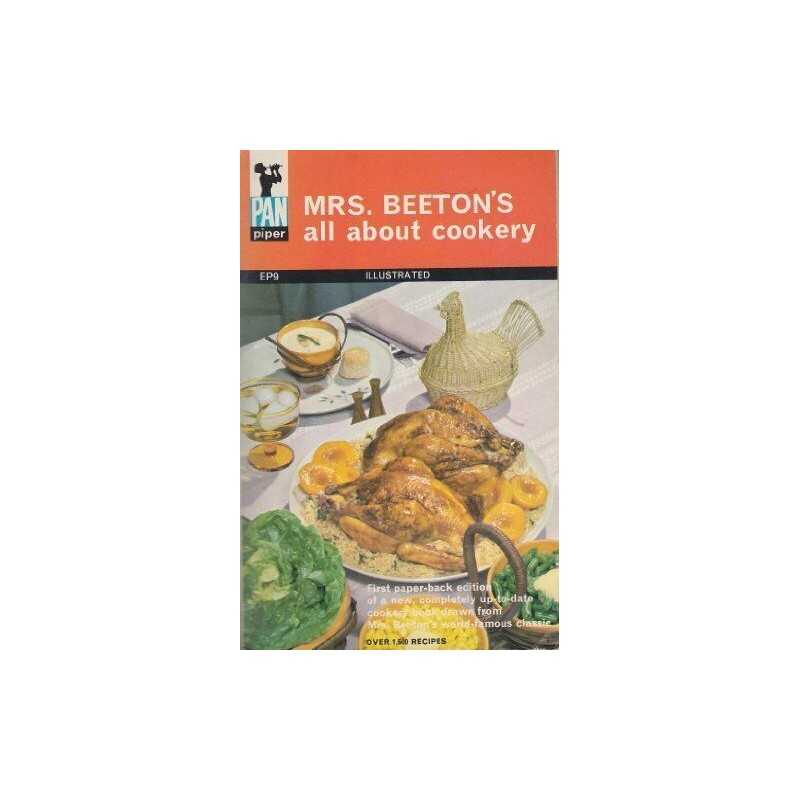 All About Cookery (Piper) by Beeton, Mrs. Paperback Book