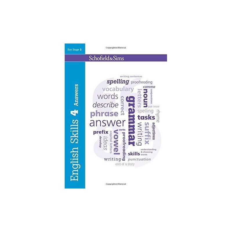 English Skills 4 Answers: KS2 English, Year 5 by Carol Matchett Paperback Book